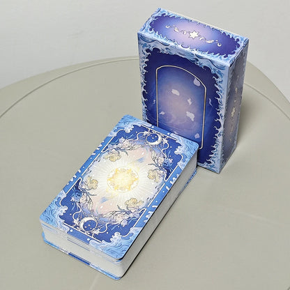 Silent Desolate Tarot Deck – 78 Card Rider-Style Divination Set