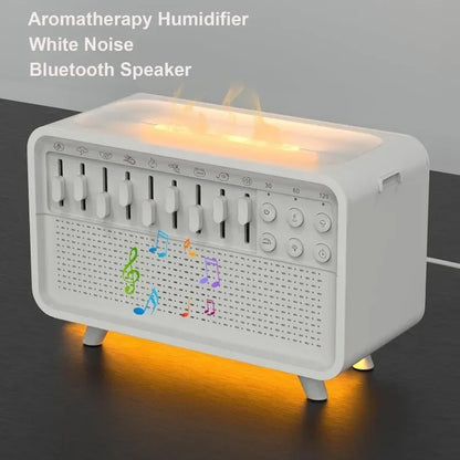 4 in 1 HiFi Bluetooth Speaker/ White Noise Sleep Aid/ Night Light/ Humidifier Machine