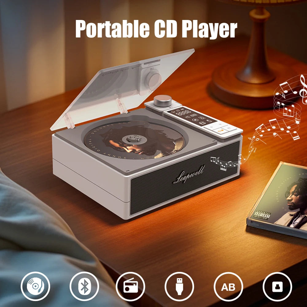 isfriday Retro Portable CD Player