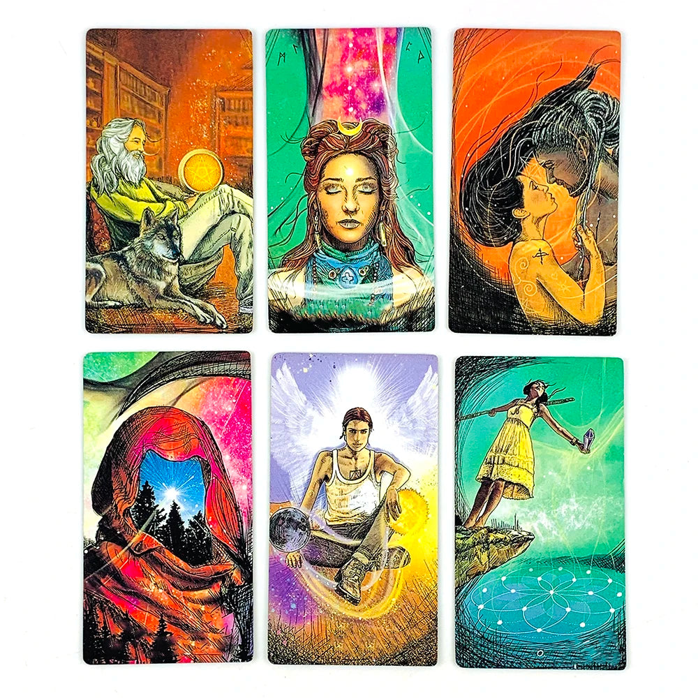 78-Card Tarot Deck – Tin Box Divination Set