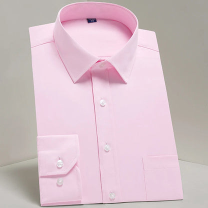 Men’s Classic Long-Sleeve Dress Shirt