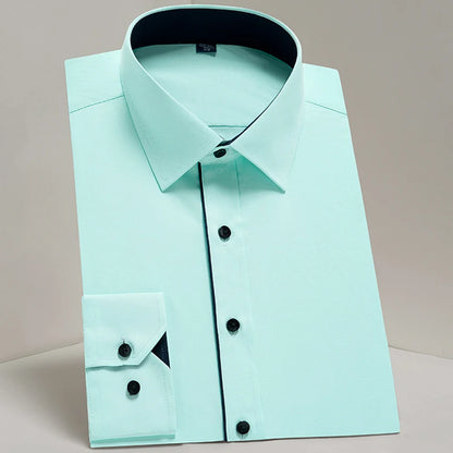 Men’s Classic Long-Sleeve Dress Shirt