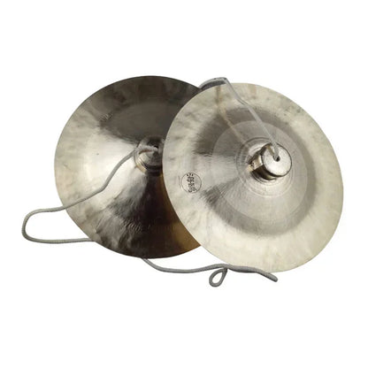 Chinese Lion Dance Brass Cymbals – Traditional Folk Percussion for Performance & Music
