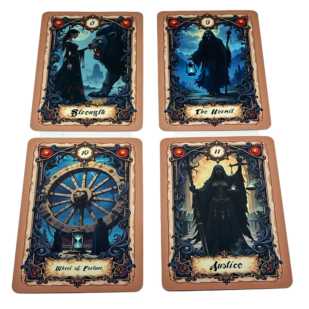 Dark Tarot Deck – 78 Card Divination Set