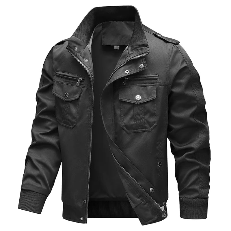 Men’s Tactical Utility Jacket for Everyday Wear & Outdoor Function