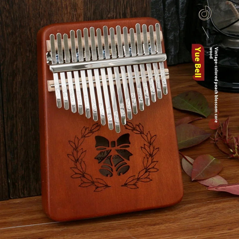 17-Key Kalimba Thumb Piano for Portable Music & Beginner Learning