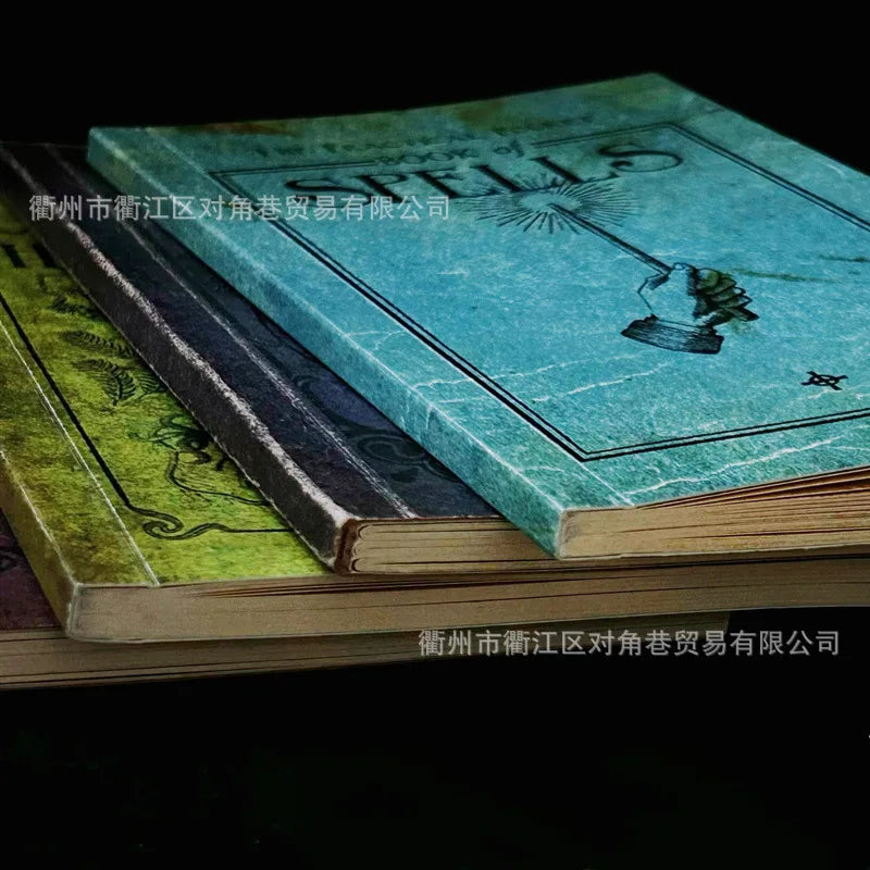 Magic Spell Book Replica – Classic Movie Inspired Wizard Manual | Cosplay Prop & Gift