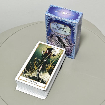 Silent Desolate Tarot Deck – 78 Card Rider-Style Divination Set