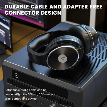 Oneodio Studio HiFi 3.5/6.35mm Professional Wired Monitor Over-Ear Headphones