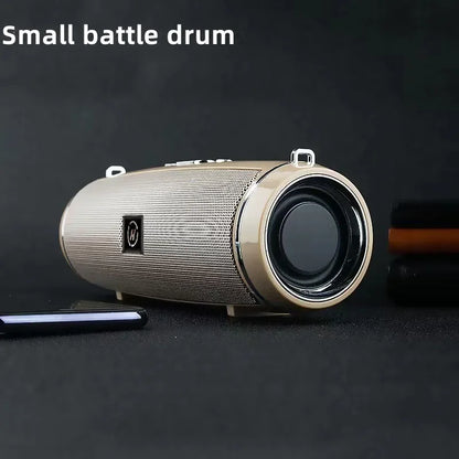 MouZYuan 200W Portable Bluetooth Speaker – Waterproof Outdoor HiFi Boombox with FM Radio