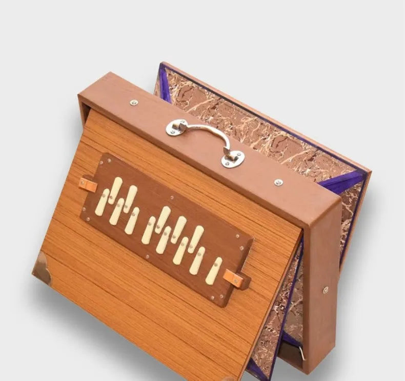 Indian Wooden Singing Box – Meditation & Sound Healing Yoga Percussion Instrument