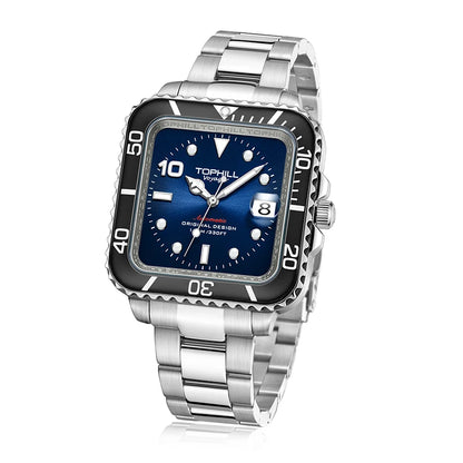 TOPHILL TD005G Green Dial Automatic Watch – Sapphire Crystal & Mechanical Precision