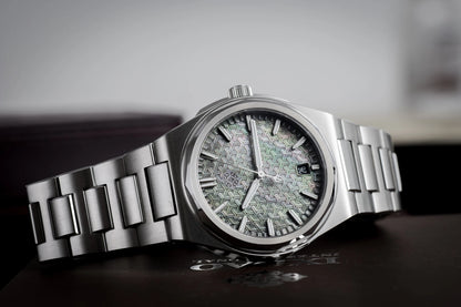 IX&DAO Warrior 37mm Automatic Watch – Miyota 9015 Sapphire Crystal Stainless Steel Timepiece