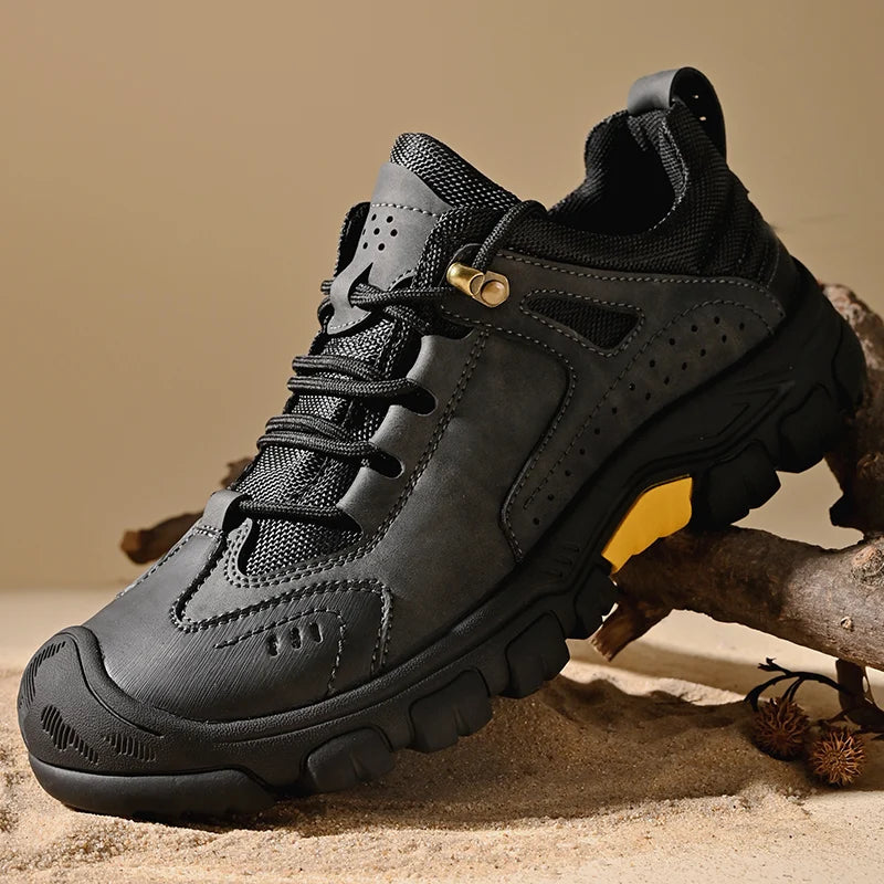 HIKEUP Men’s Waterproof Trekking Sneakers for Outdoor Comfort and Everyday Use