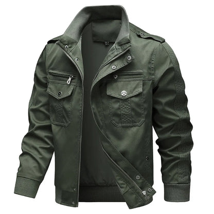 Men’s Tactical Utility Jacket for Everyday Wear & Outdoor Function