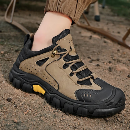 HIKEUP Men’s Waterproof Trekking Sneakers for Outdoor Comfort and Everyday Use