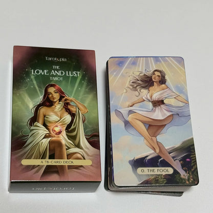 Love & Lust Tarot Deck – 78 Card Relationship & Intimacy Divination Set