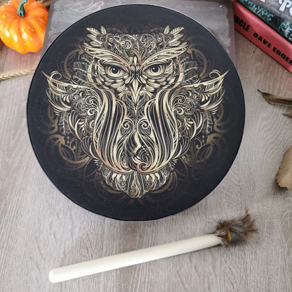 Handmade Frame Drum for Rhythm, Meditation & Percussion