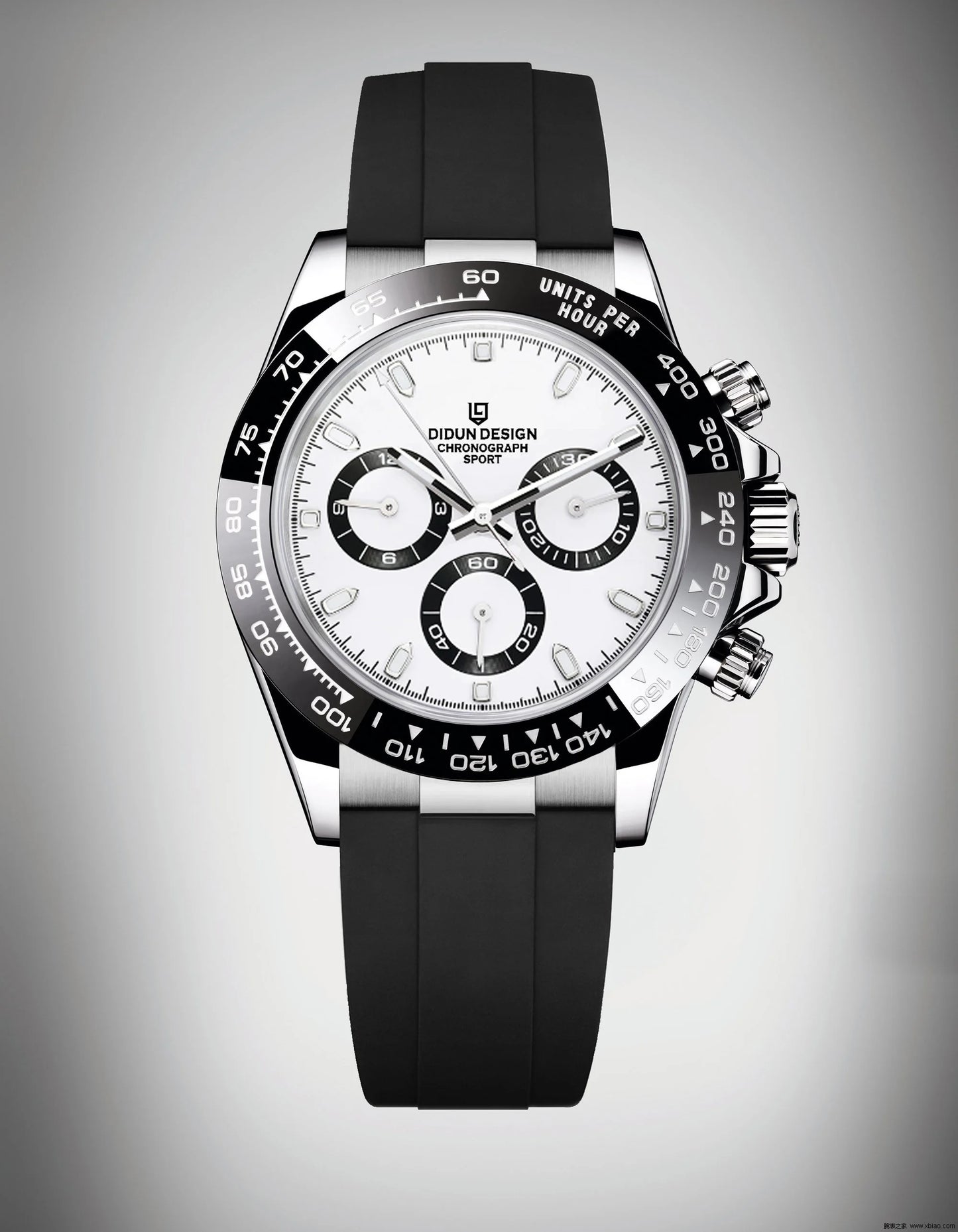 DIDUN Men’s Automatic Sports Watch – Ceramic Bezel Mechanical Luxury Style Chronograph