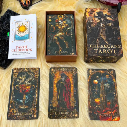 Magic Arcana Tarot Deck – 78 Card Divination Set