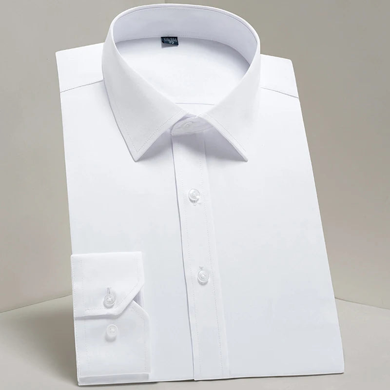 Men’s Classic Long-Sleeve Dress Shirt