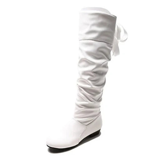 Women's Tall Boots – Refined Knee-High Style with Low Heel Comfort