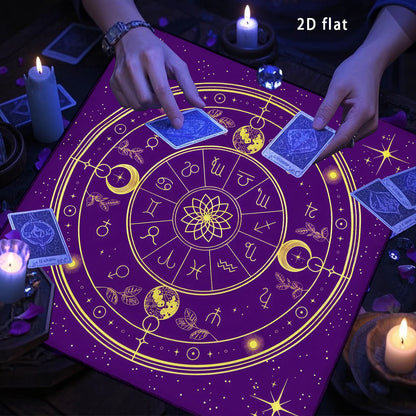 Mystical Tarot Constellation Altar Cloth