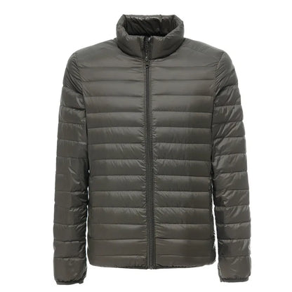 QUANBO Men’s Lightweight Packable Puffer Jacket for Travel, Daily Wear & Cold Weather