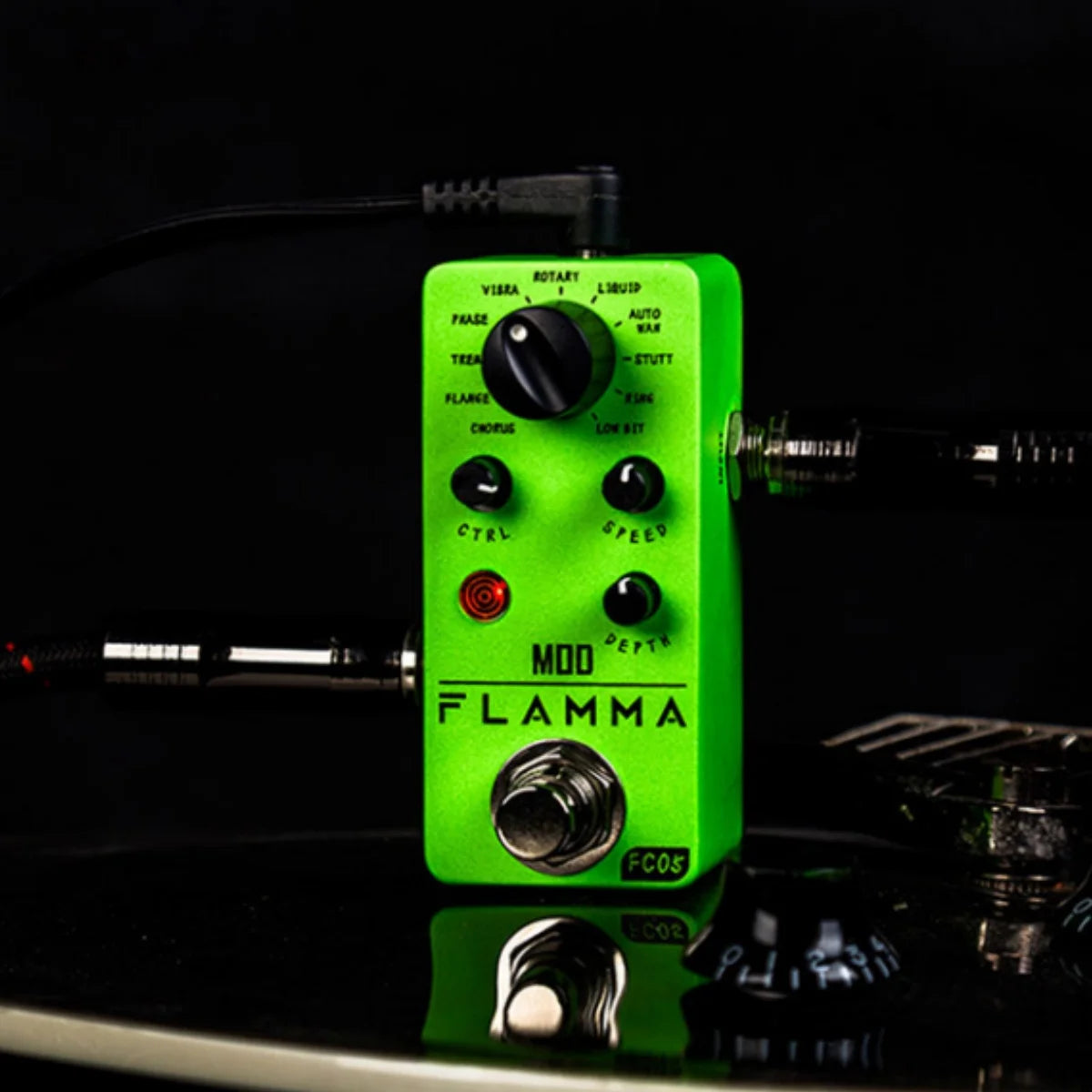 FLAMMA FC05 Multi-Modulation Guitar Pedal (11 Effects) for Sound Shaping & Tone Design