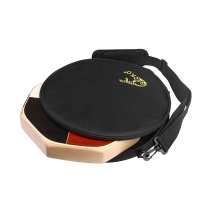 GECKO SD6 Cajón Hand Drum – Portable Travel Percussion Drum with Carry Bag