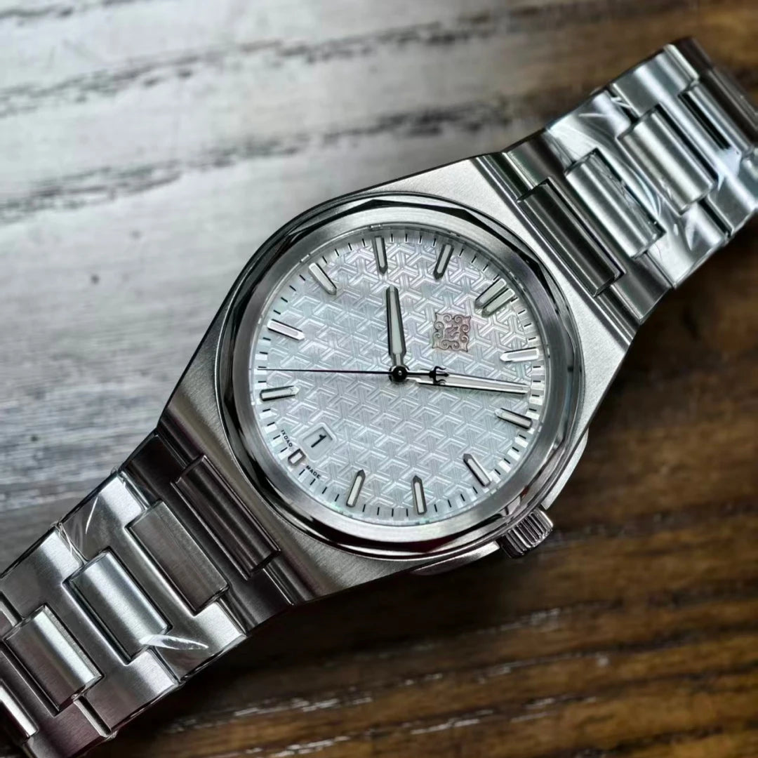 IX&DAO Warrior 37mm Automatic Watch – Miyota 9015 Sapphire Crystal Stainless Steel Timepiece