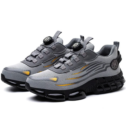 LEOSOXS Lightweight Safety Work Shoes – Steel Toe Industrial Sneakers