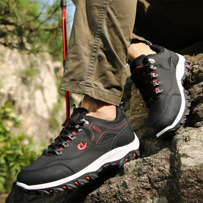 ZUODI Men’s Lightweight Outdoor Sneakers – Waterproof Casual Hiking & Everyday Shoes