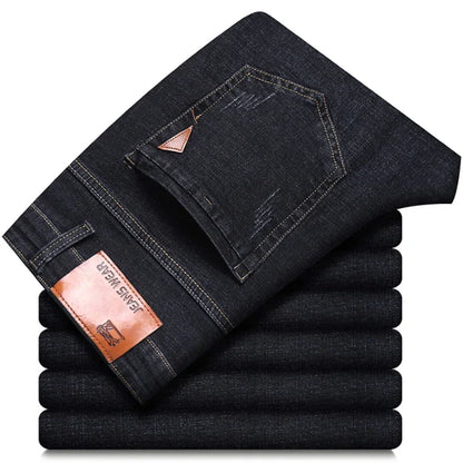Men’s Slim Straight Stretch Jeans for Everyday & Smart Casual Wear