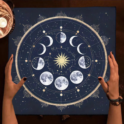 Mystical Tarot Constellation Altar Cloth