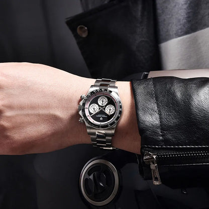 Reloj Hombre PAGANI DESIGN VK63 Chronograph Watch – Sapphire Crystal 100M Waterproof Sports Luxury Style
