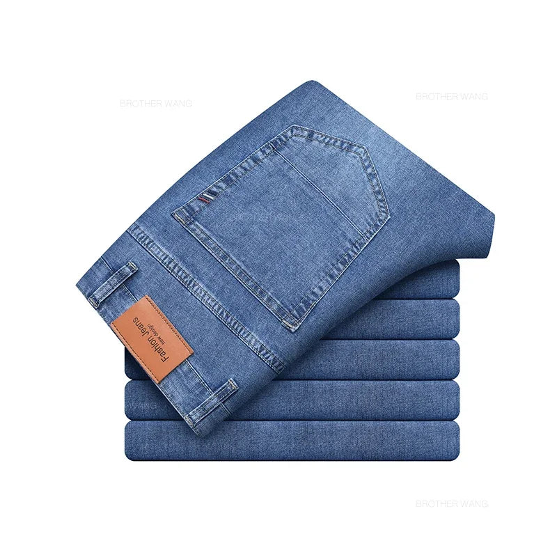 Men’s Grey Stretch Denim Jeans