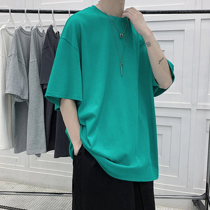 LI FEN WEN NA Oversized Summer Short Sleeve Men's T Shirt