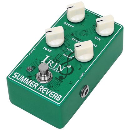IRIN XS-05 SUMMER REVERB Effect Pedal XS-06 WINTER DELAY Effect Pedal with Anti-slip Pad Plucked Instrument Accessories