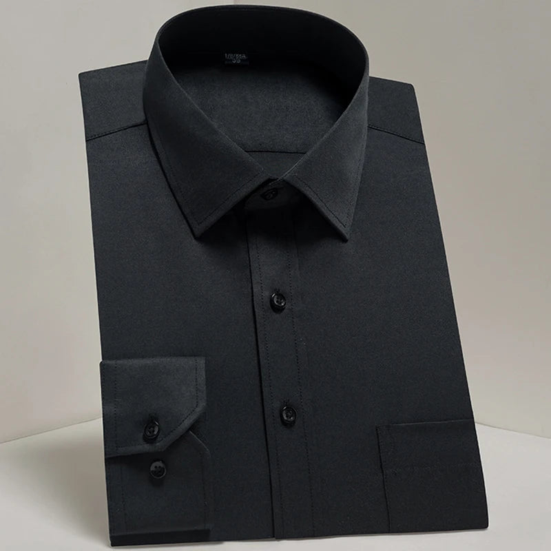 Men’s Classic Long-Sleeve Dress Shirt