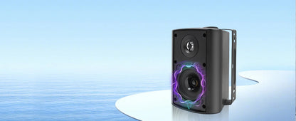 Herdio 4'' Passive Indoor/Outdoor Speakers With 200W