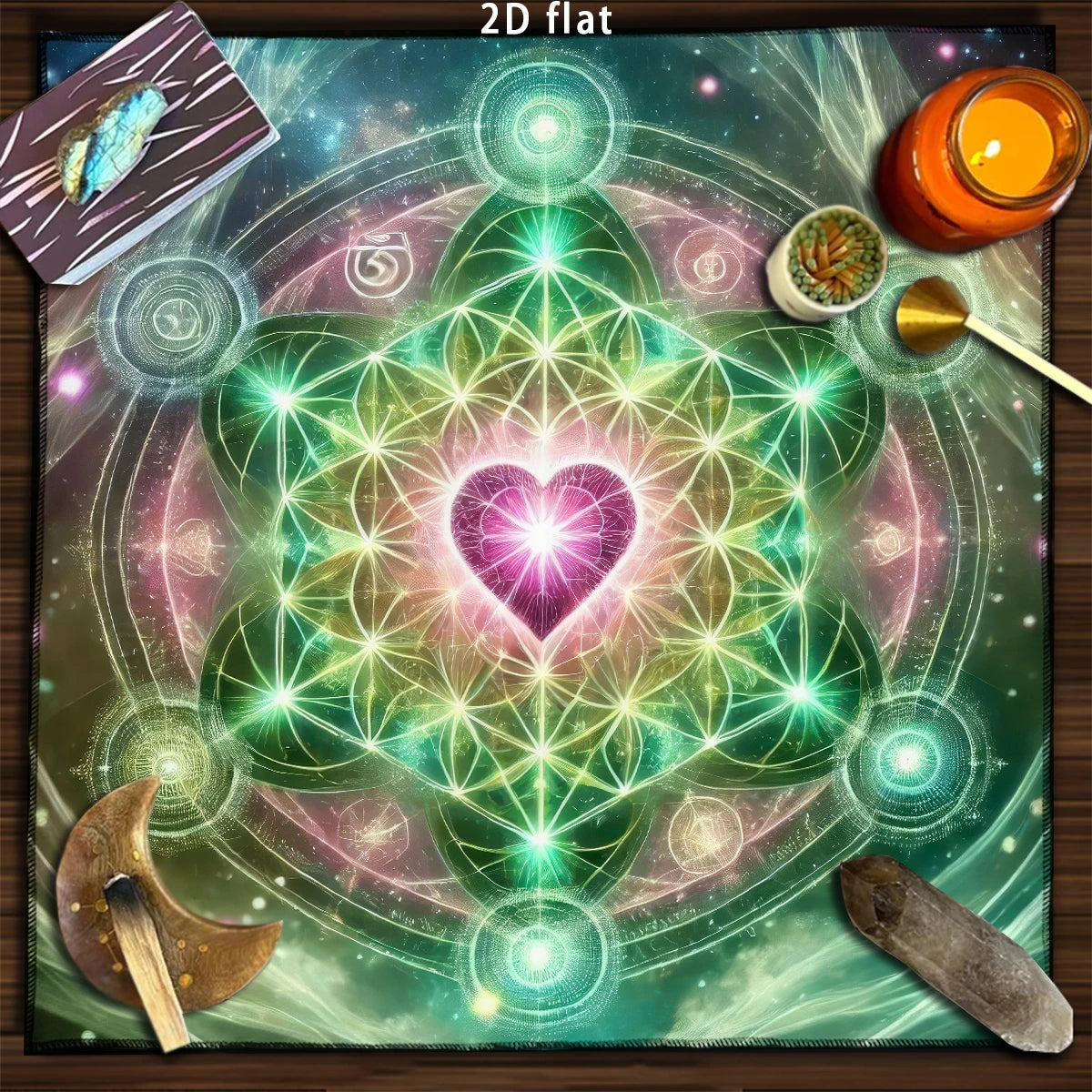 Mystical Tarot Constellation Altar Cloth