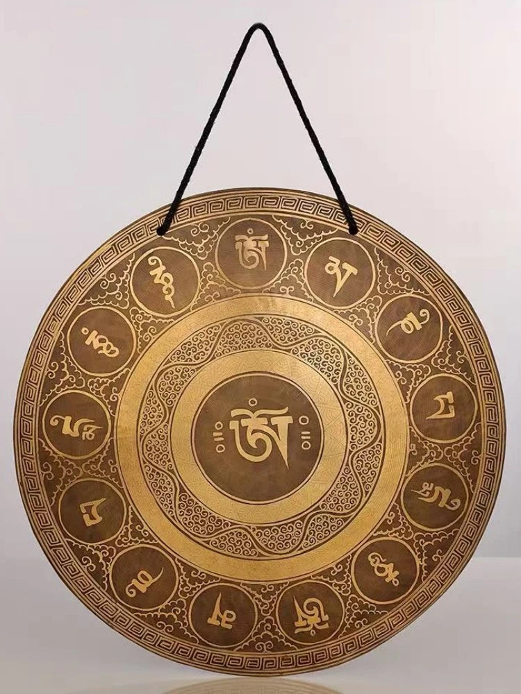 Handcrafted Nepal Brass Gong – Meditation & Sound Therapy Cymbal