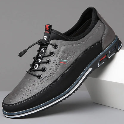 Men’s Leather Casual Board Shoes for Smart Casual & Everyday Wear