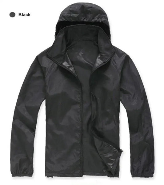 DIMUSI  Unisex Spring Summer Lightweight Hiking Jacket