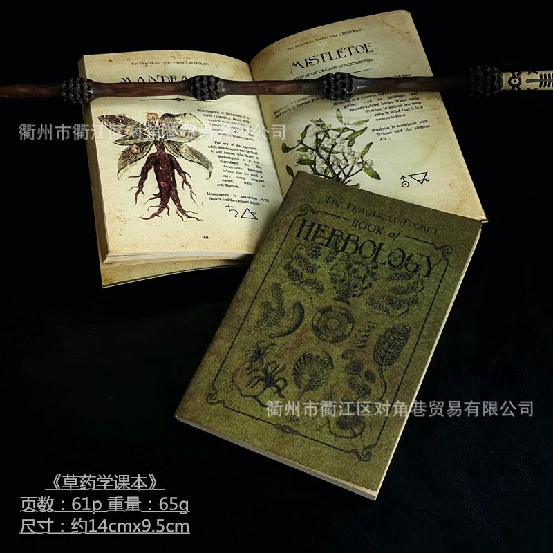 Magic Spell Book Replica – Classic Movie Inspired Wizard Manual | Cosplay Prop & Gift