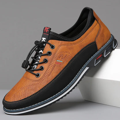 Men’s Leather Casual Board Shoes for Smart Casual & Everyday Wear