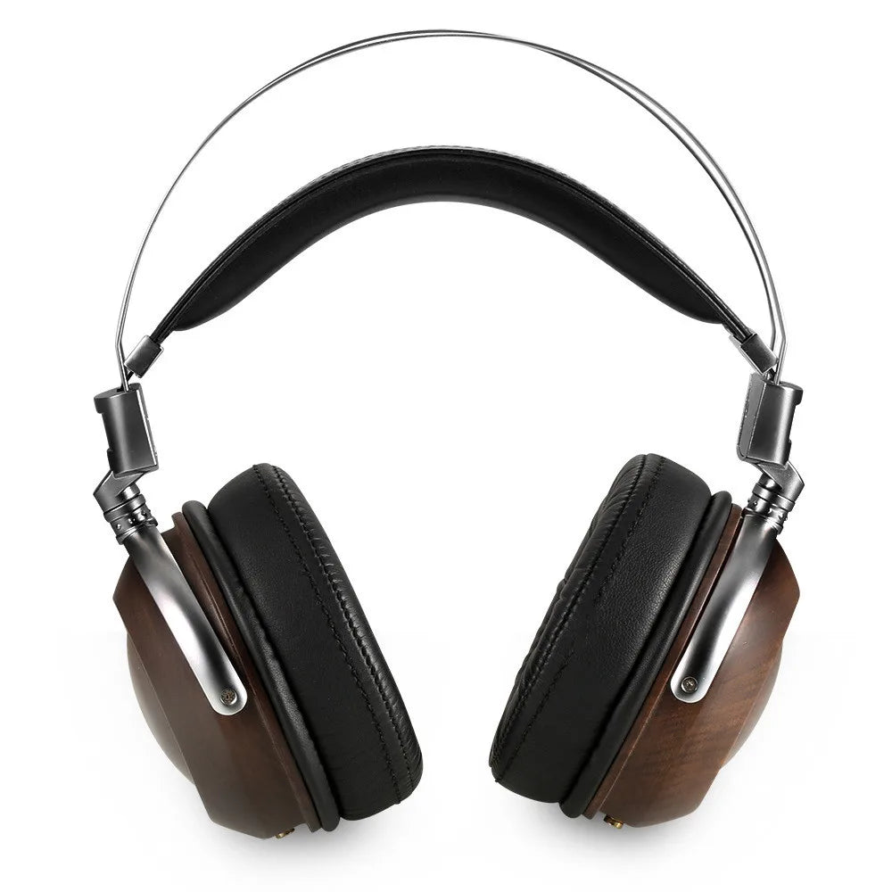 ERILLES Monitoring HiFi Headphones 50mm  Dynamic Wooden Over-Ear Headphones