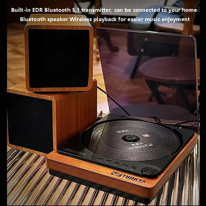 THINKYA - Wooden CD Player JA310-R