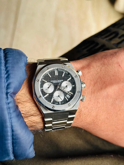 Pagani Design VK63 Chronograph Watch – Sapphire Crystal Stainless Steel Sports Timepiece